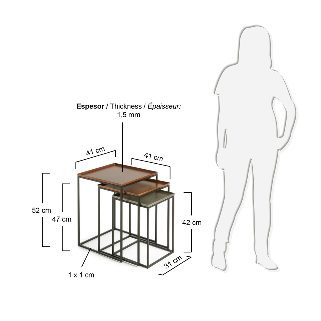 Vertig f mesa lateral set 3 // Outlet_940