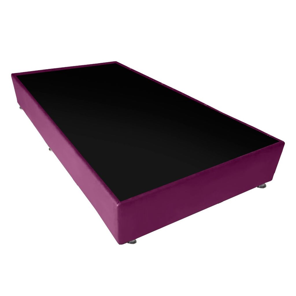 Bonanza base de cama matrimonial tapiz morado // MP