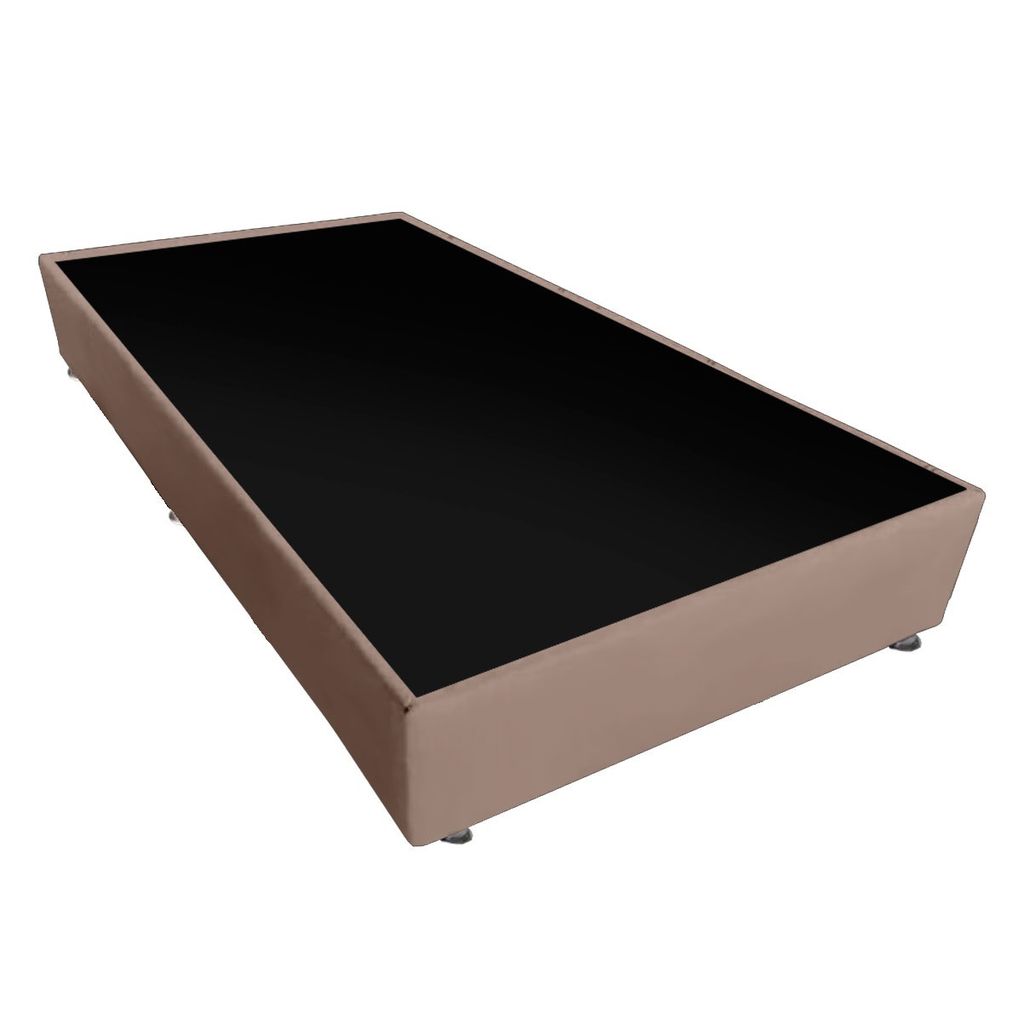 Bonanza base de cama matrimonial tapiz beige // MP