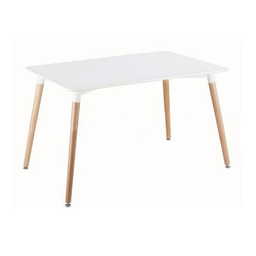 [ENZT002] Enzo mesa de comedor 6p blanca // Outlet